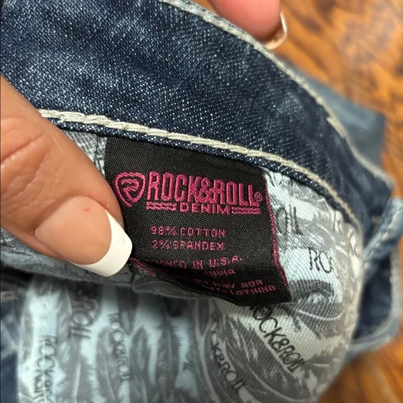 Rock & Roll Demin Riding Jeans Men’s Size: 27X34 - Picture 7 of 8